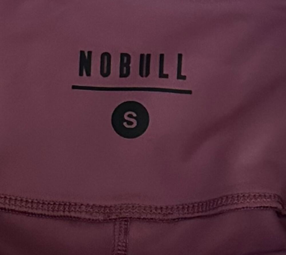 NOBULL Leggings Size Small Burgundy